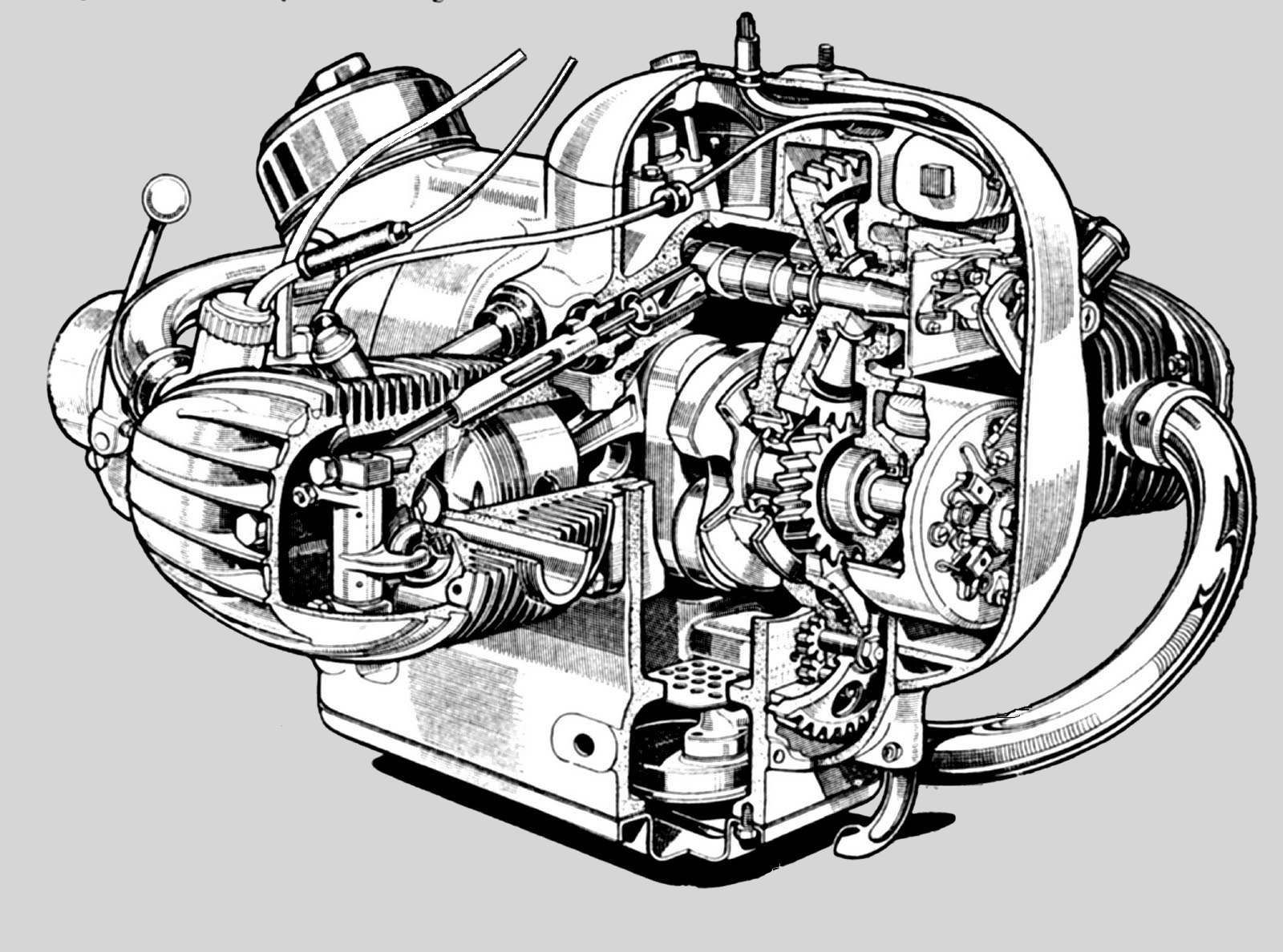 Dan's Motorcycle "How An Engine Works"