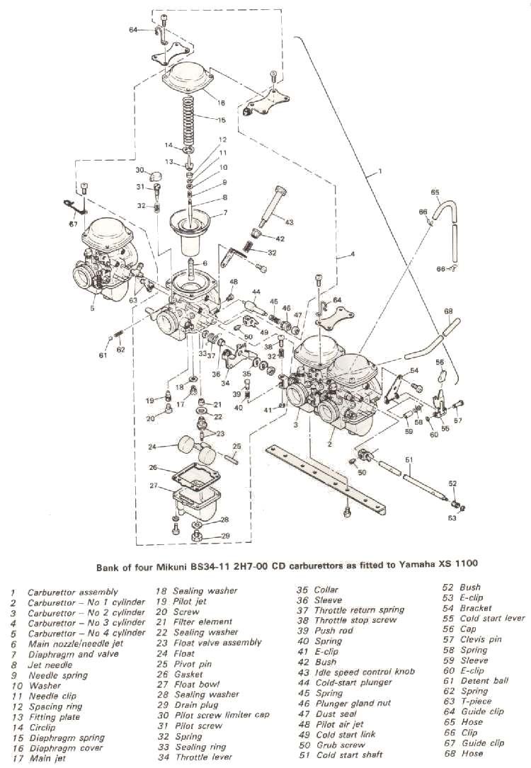 Dan's Motorcycle Carburetors Pics