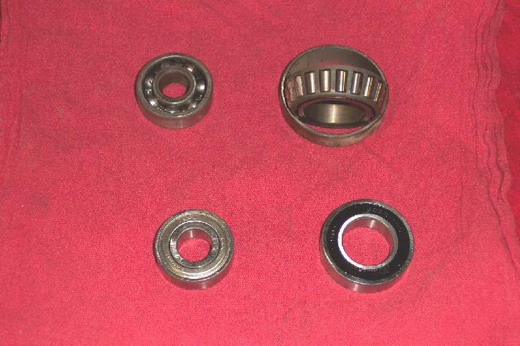 <center><Font size=4><B>Bearings</B></font></center>