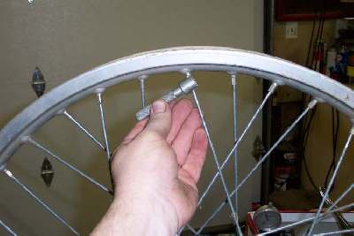 Adusting the Spokes.