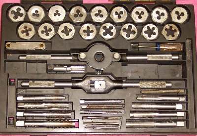 A Tap and Die Set.