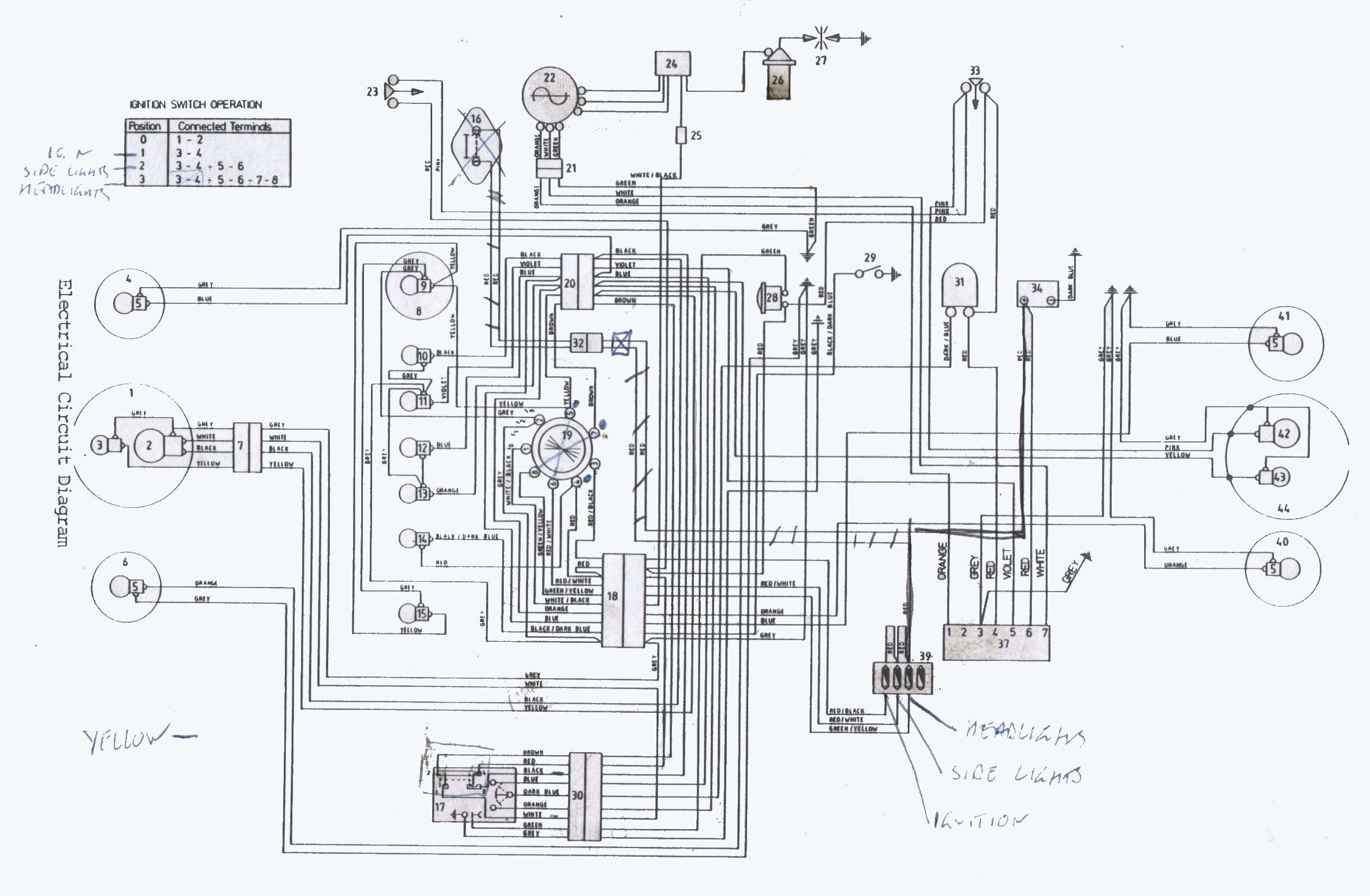 Dan's Motorcycle "Various Wiring Systems and Diagrams"