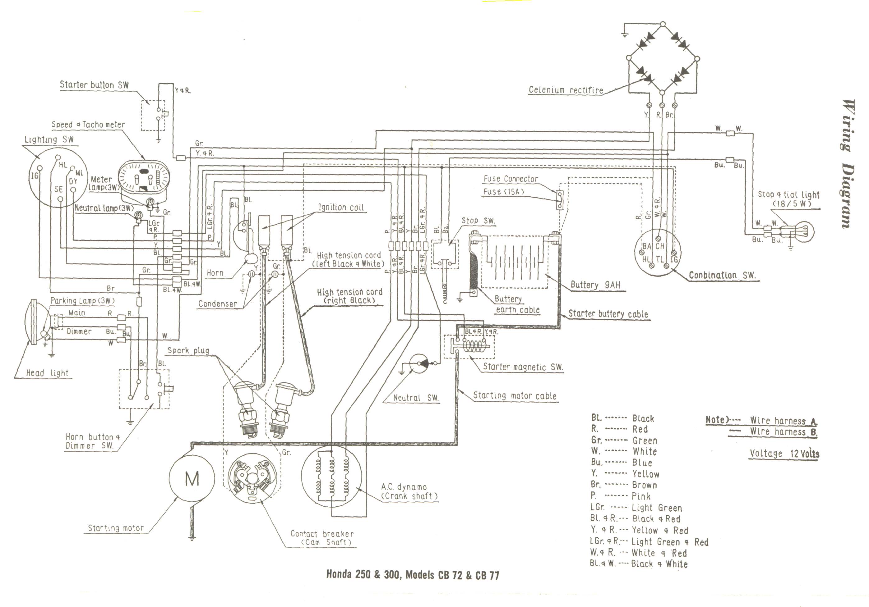 Dan's Motorcycle "Various Wiring Systems and Diagrams"