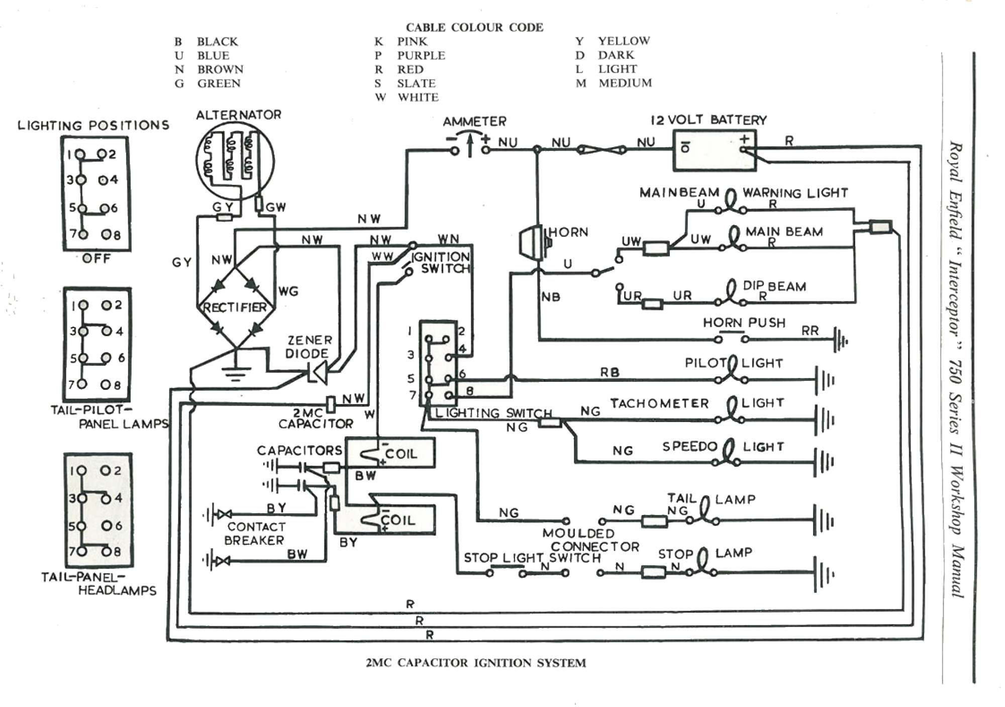 Dan's Motorcycle "Various Wiring Systems and Diagrams"